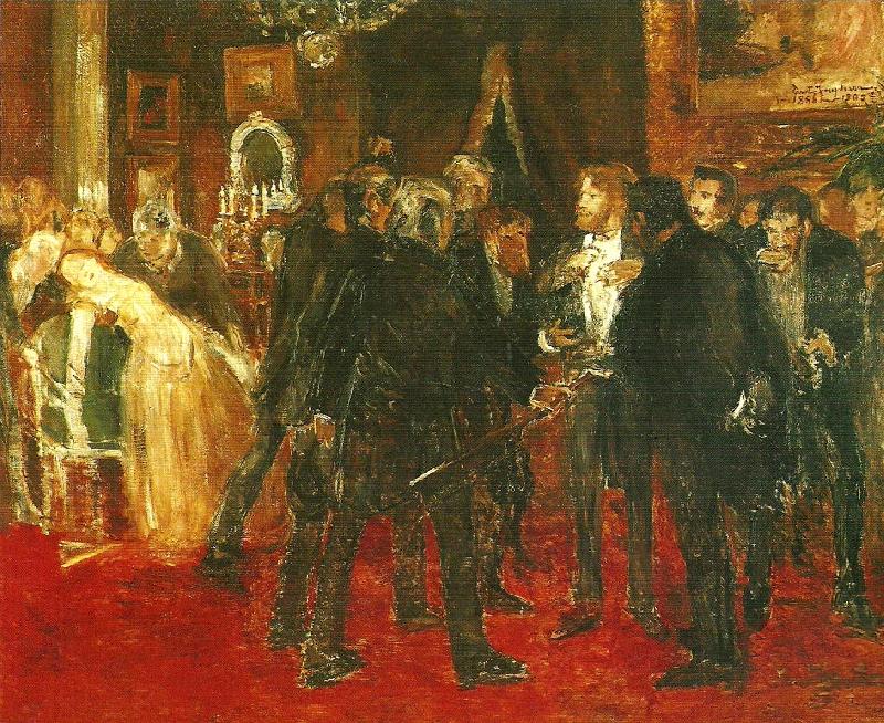 Ernst Josephson Falskspelaren Germany oil painting art